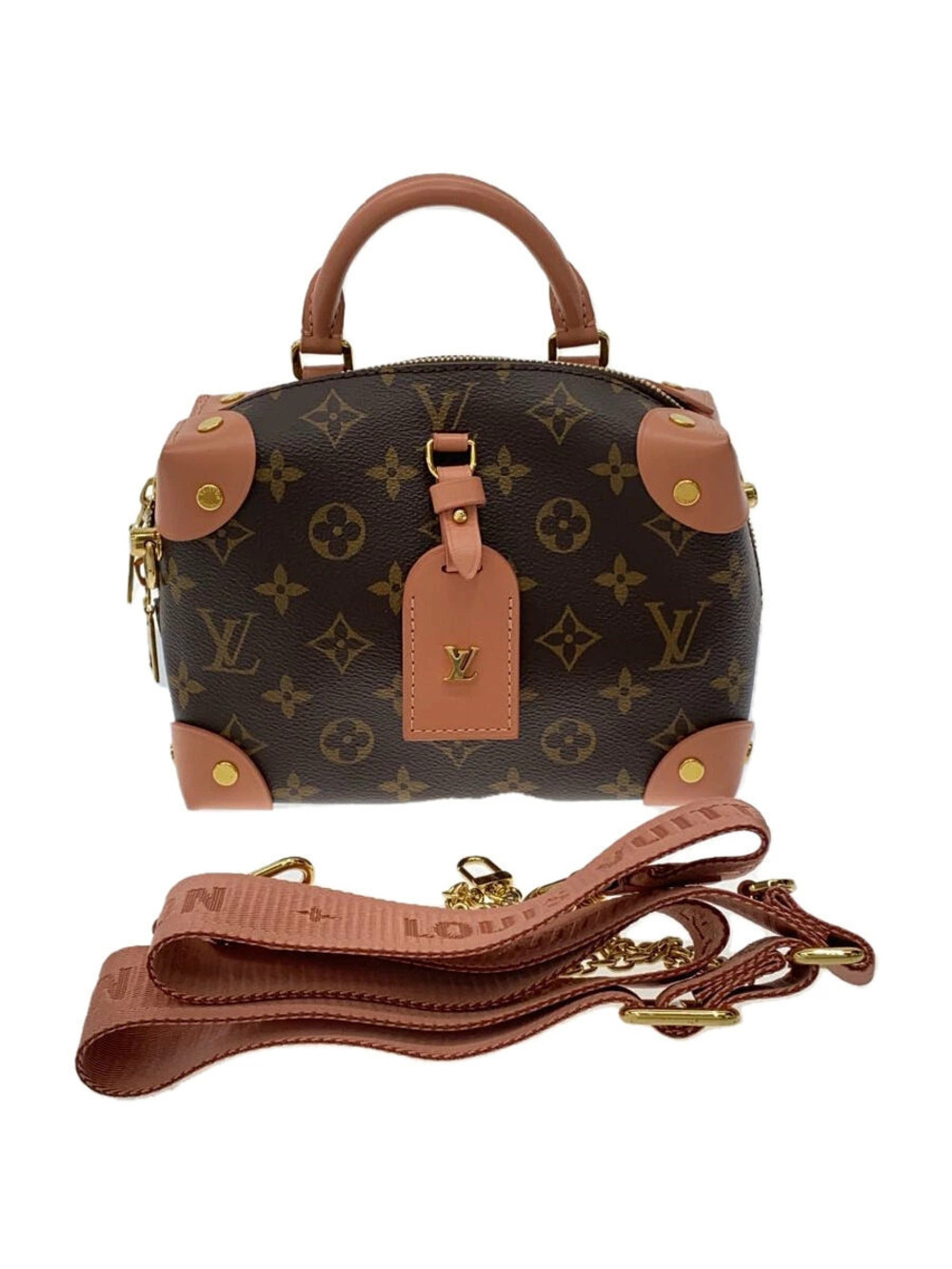 Louis Vuitton Monogram Malle Souple handbag pink leather